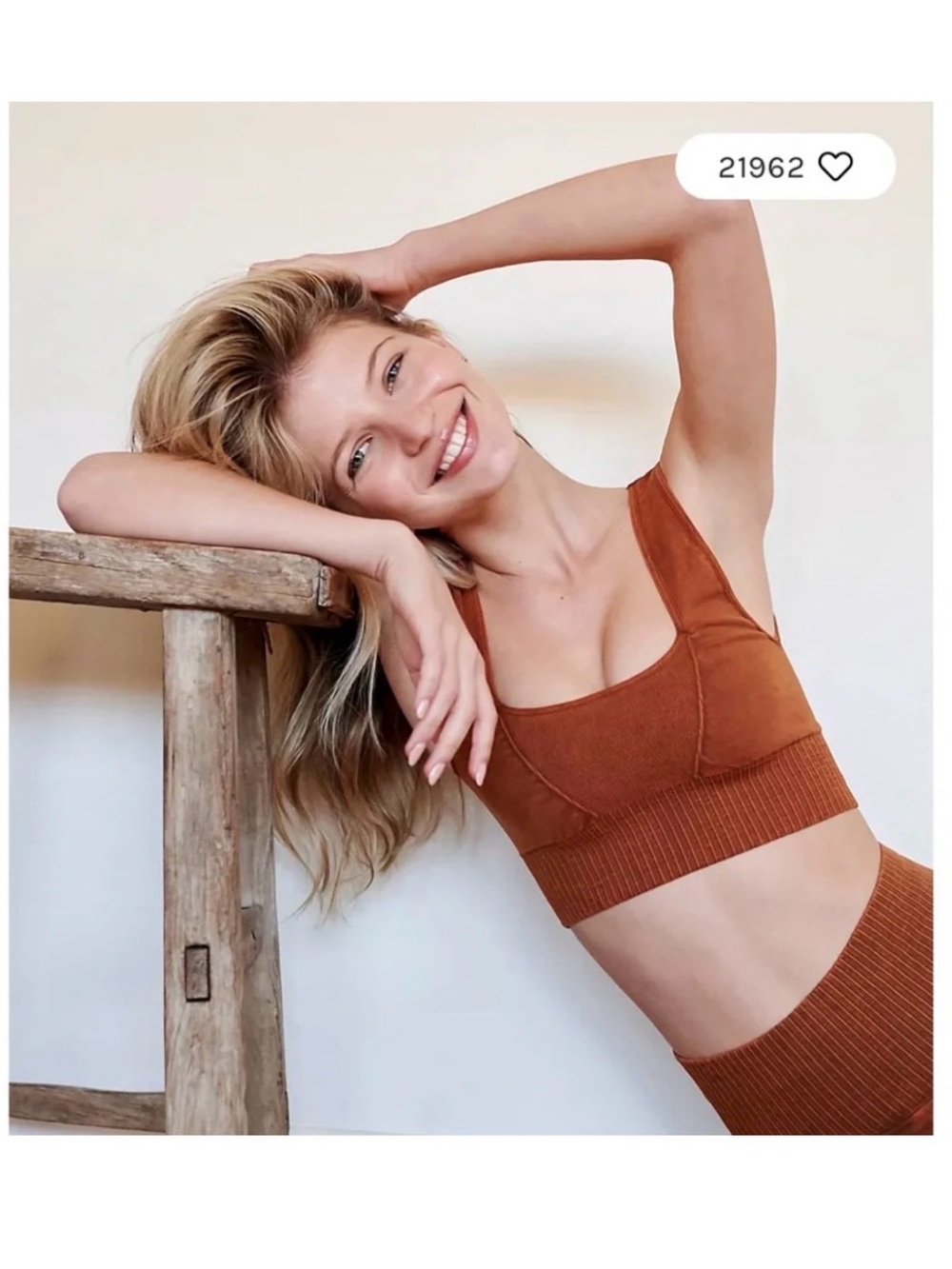 Free People Movement Good Karma Square-Neck Bra